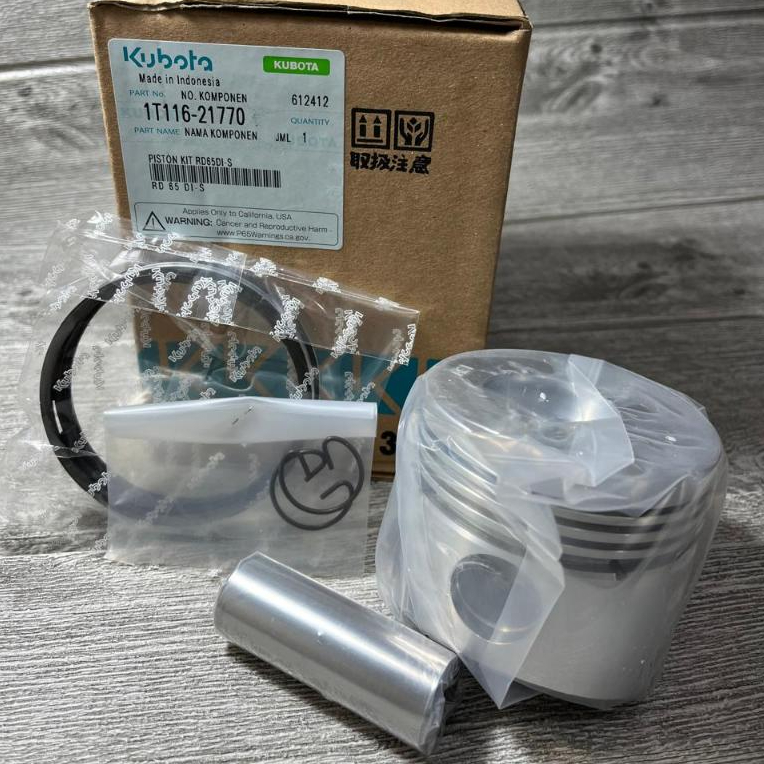 KUBOTA PISTON KIT RD 65 DI-S 1T116-21770 ORIGINAL PART