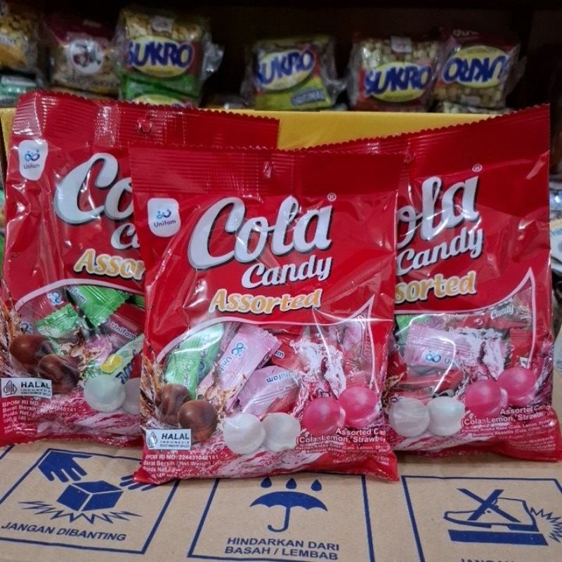 

Cola Candy Assorted 100gr (40 pcs)