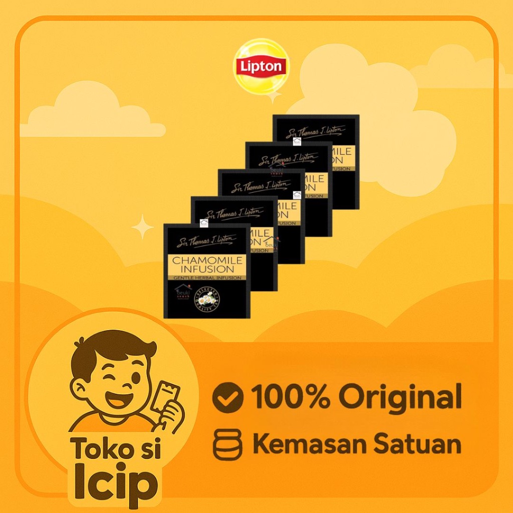 

[Sachet] Lipton STL Chamomile Infusion 1gr Eceran Original BPOM