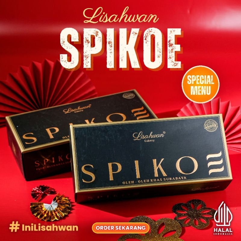 

SPIKOE LISAHWAN SURABAYA - Original, Kue Lapis Klasik Premium, Oleh-Oleh Surabaya.