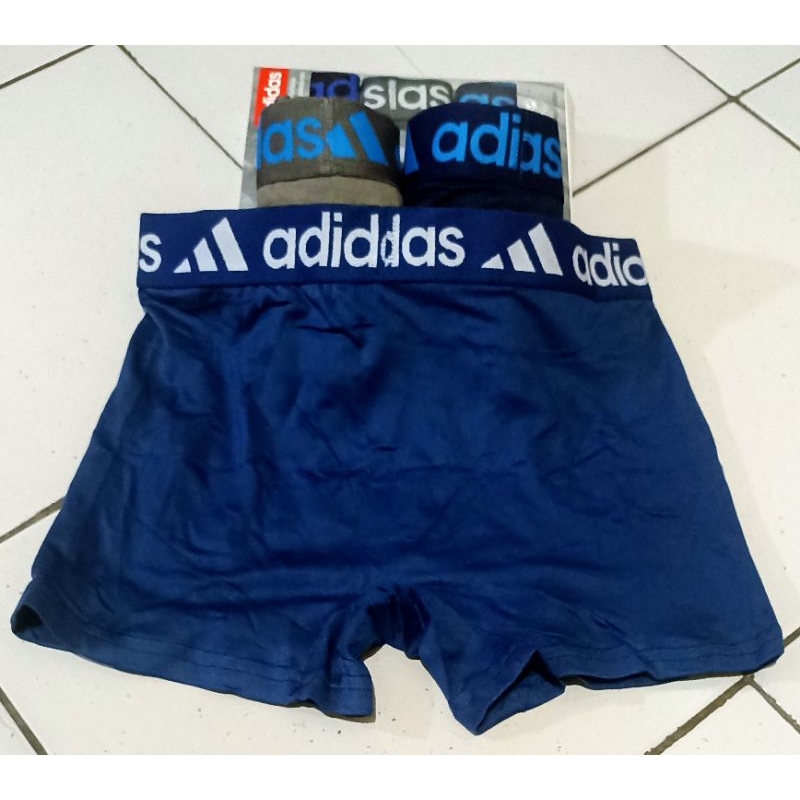 CD CELANA DALAM BOXER => ADIDAS <= *ORIGINAL PRODUK ISI 3