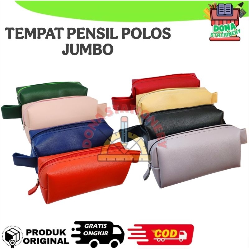 

TEMPAT PENSIL POLOS JUMBO TEMPAT PENSIL LEATHER KOTAK PENSIL POLOS