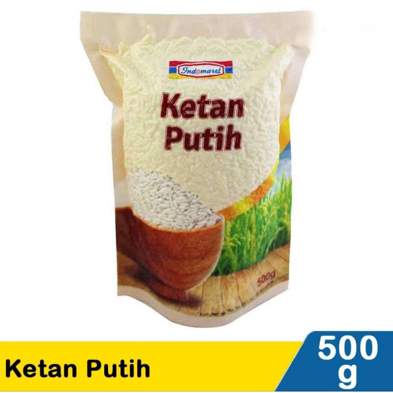 

Ketan Putih Premium/Beras Ketan Putih Premium isi 500gram