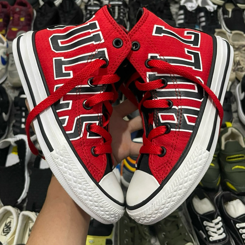 Sepatu Converse NBA Chicago Bulls Basket Preloved/Second Kids/Toddler/Anak Original