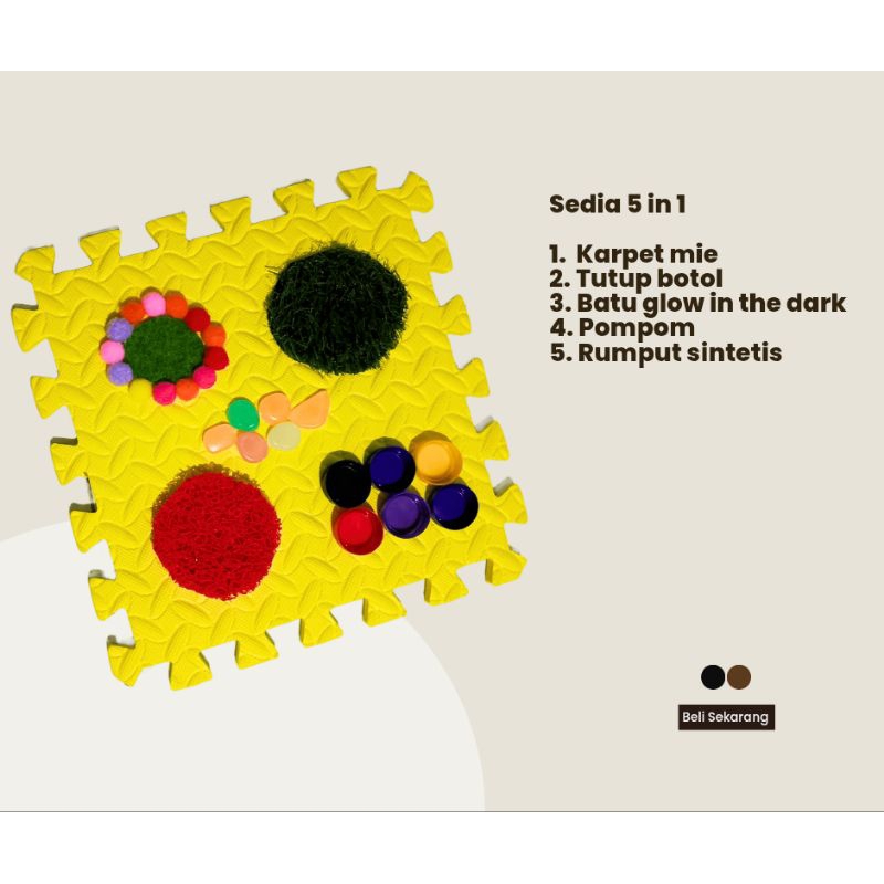 MAINAN SENSORI MOTORIK BAYI