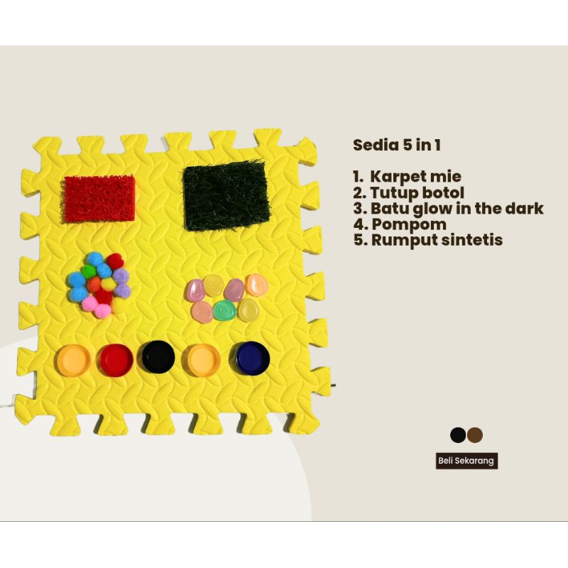 MAINAN SENSORI MOTORIK BAYI