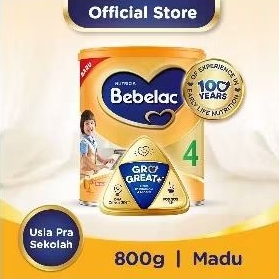 

BEBELAC 4 GROGREAT+ SUSU BUBUK PERTUMBUHAN ANAK MADU 800 GRAM