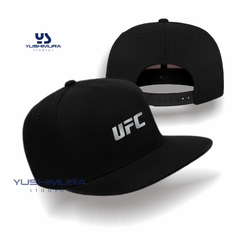 Yushimura Topi Snapback Pria Original Distro Caps Ufc