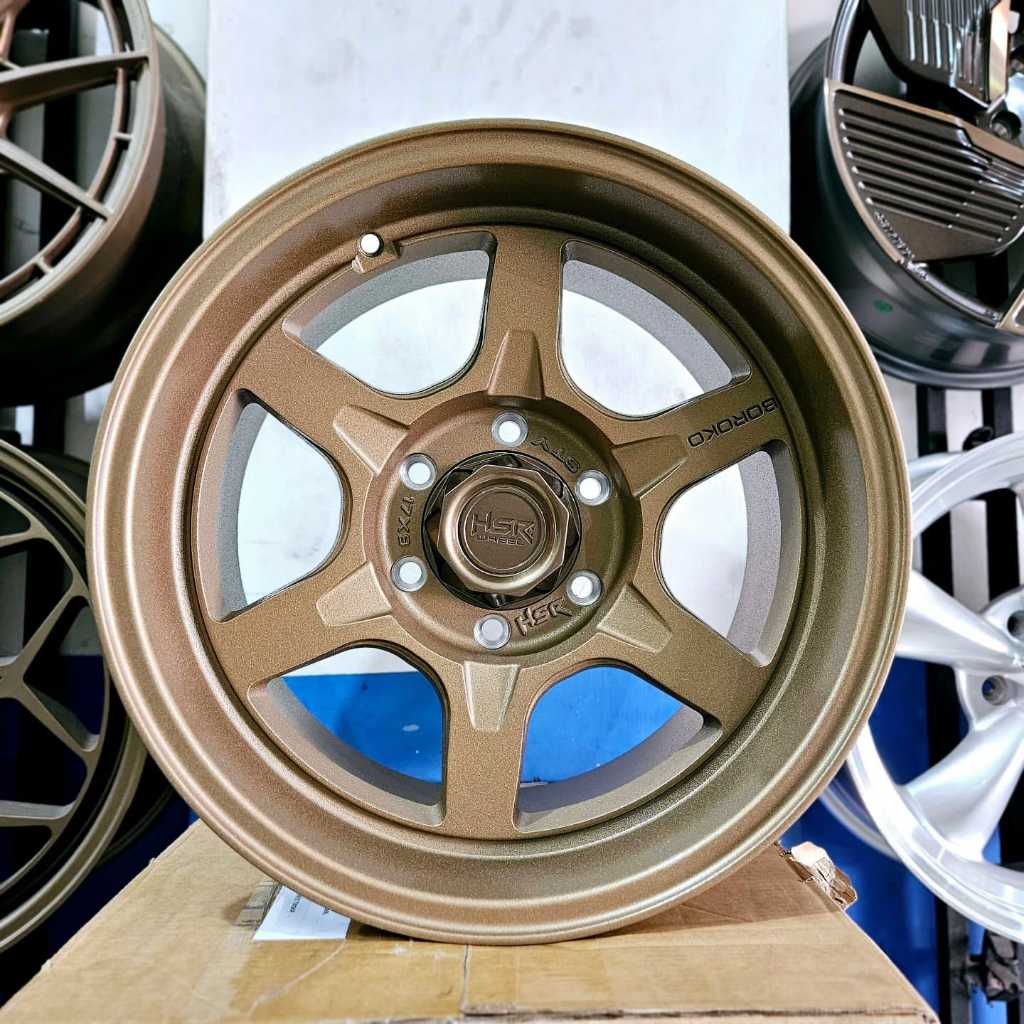 Velg Mobil Pajero Fortuner Hilux Ring 17 Velg Hsr R17 Lebar 9 Et 0 Velg Mobil Racing R17