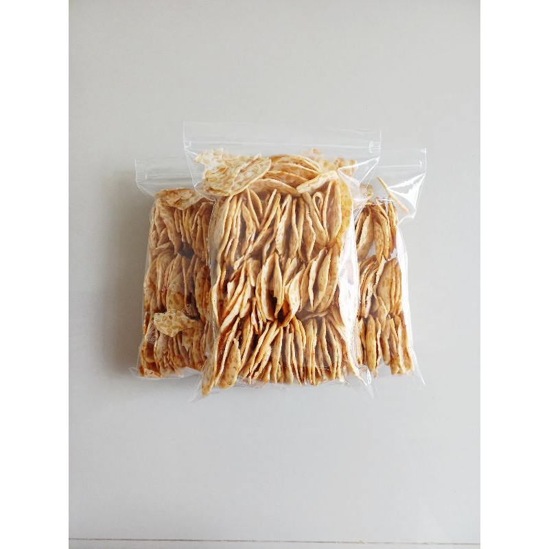 

Snack Repack KERIPIK TEMPE SAGU 250gr