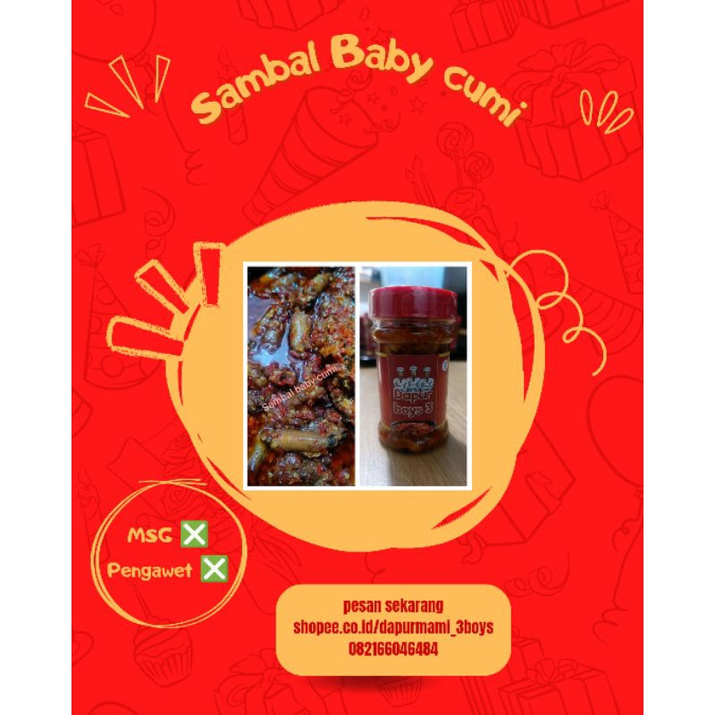 

sambal baby cumi