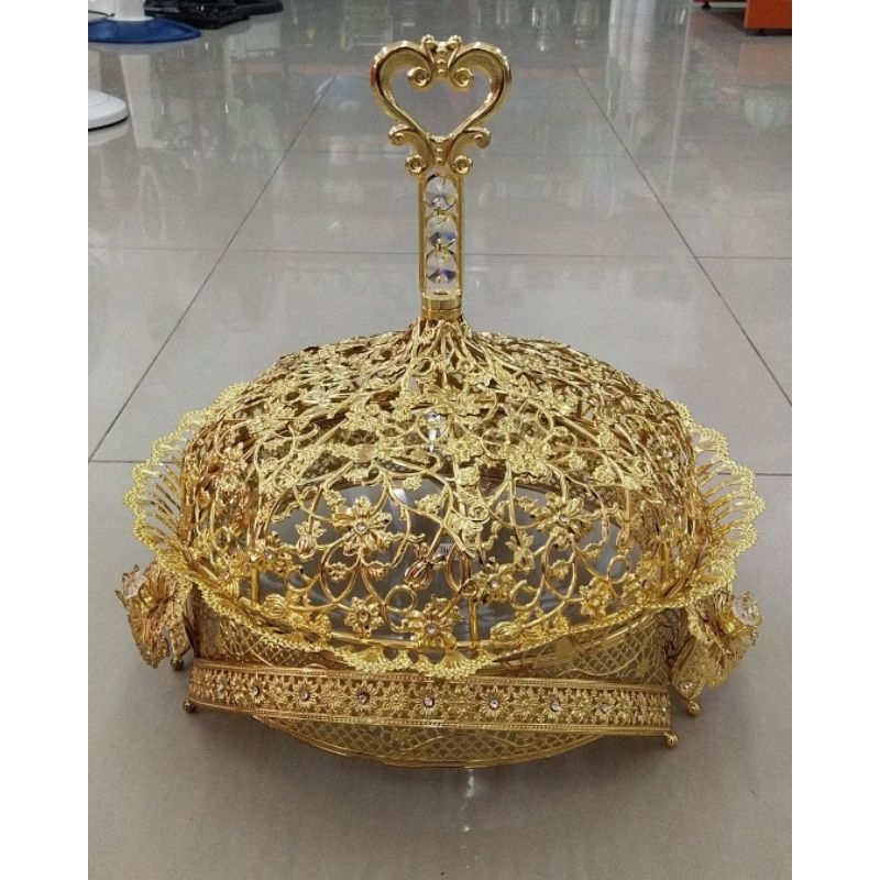 Wadah kue atau Bosara Sultan free packing kayu