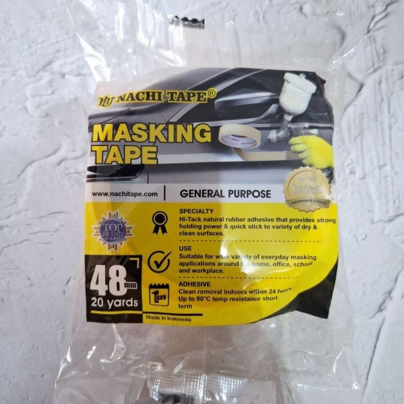 

48mm Masking Tape Plakban Lakban Kertas Nachi