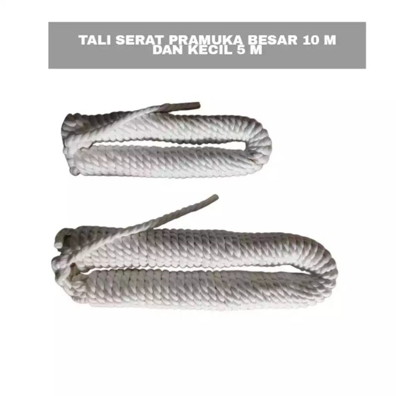 

TALI MARLON PUTIH / TALI TAMBANG PRAMUKA BESAR & KECIL