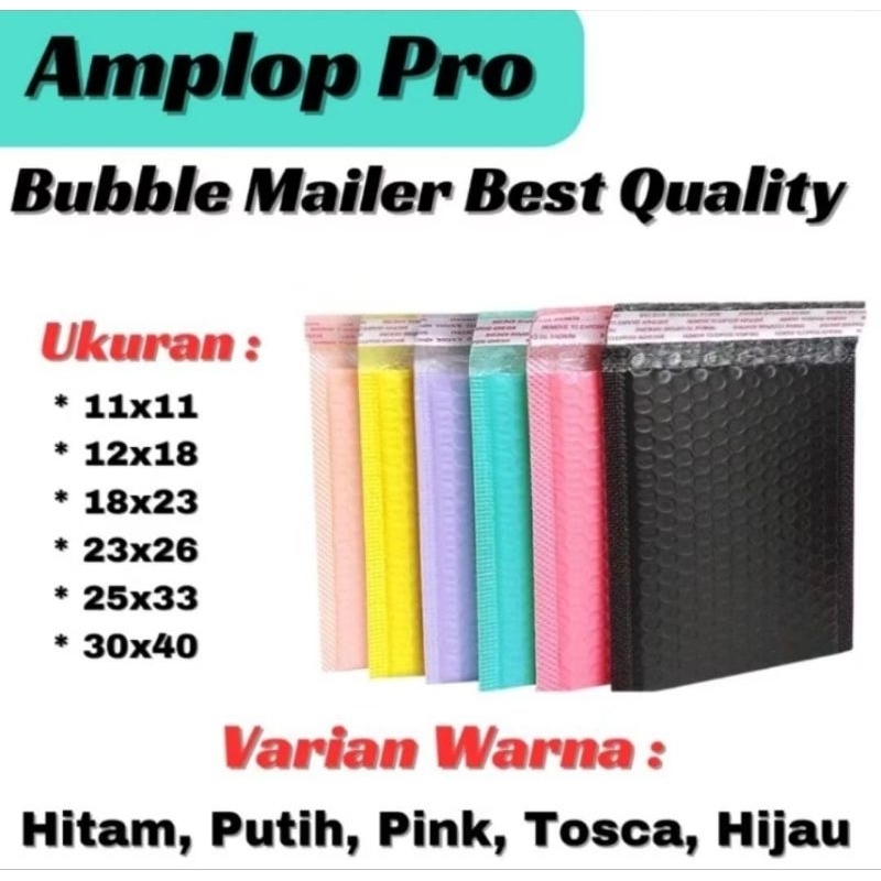 

BUBBLE MAILER WARNA EKONOMIS(ukuran 18x23)
