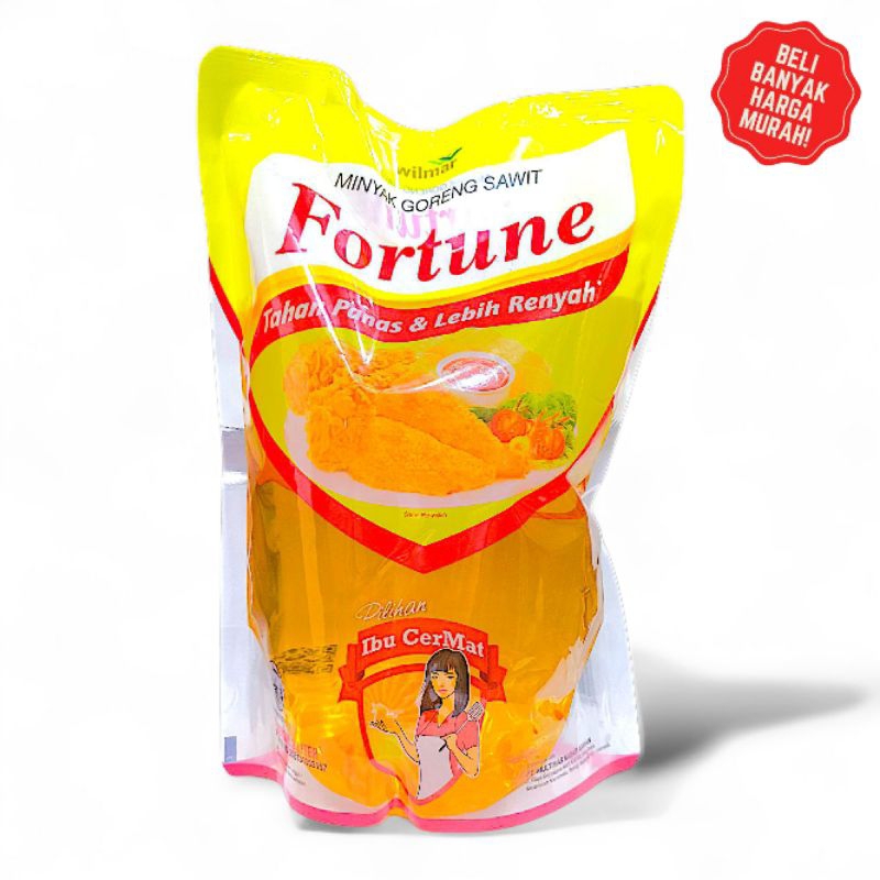 

[BELI BANYAK HARGA MURAH] Andalan Goreng Gorengan: Minyak Goreng Sawit FORTUNE POUCH 2 LITER Tahan Panas Lebih Renyah & Hemat Seharian Pilihan Cermat