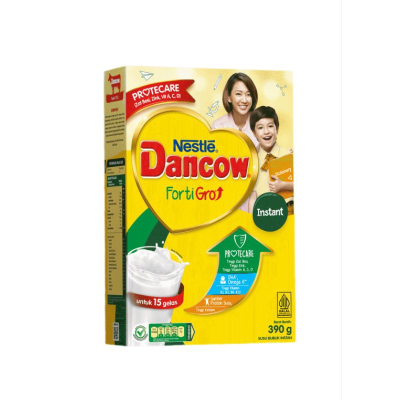 

Nestle Dancow FortiGro Susu Bubuk Instan Box 390g