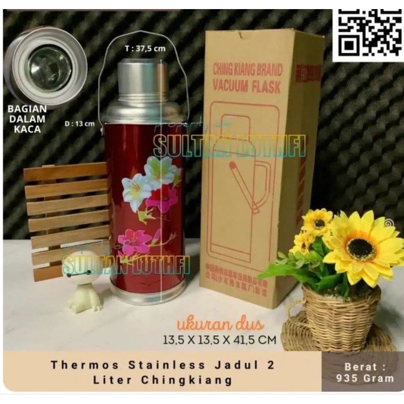 Termos Air Panas 2 L / Termos Jadul Chingkiang 2 L