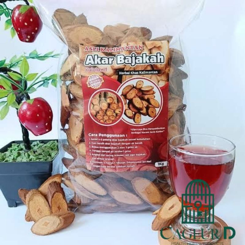 Akar Bajakah Merah 1Kg Asli Kalimantan Kalalawit Merah Kayu Bajakah Merah