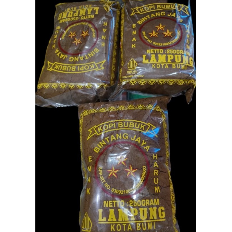 

KOPI BUBUK BINTANG JAYA ASLI