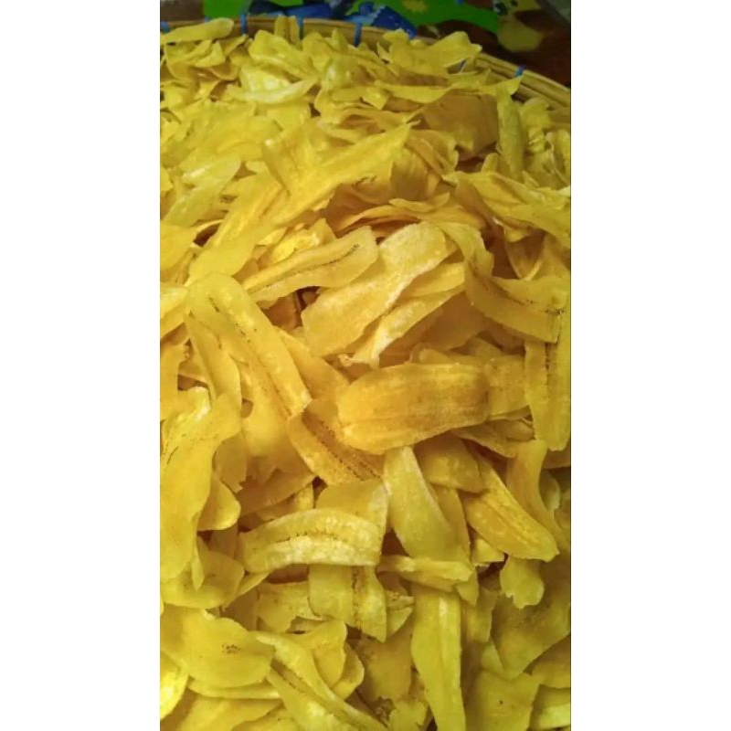 

keripik pisang kepok gurih oleh oleh khas lampung murah