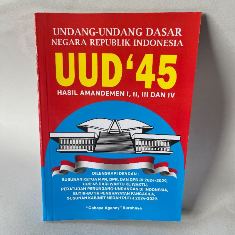 UUD 1945 terbaru ukuran besar