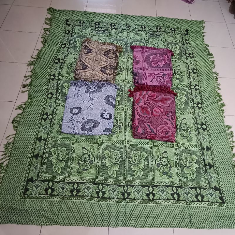 5Pcs HAMBAL RAJUT/ALAS LANTAI/KARPET Ukr 180x220,Ukr 180x280