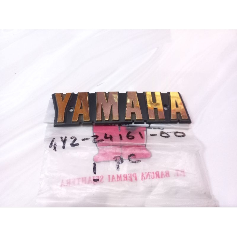 Emblem Tangki Tank Logo Tangki 4Y2 Yamaha Rxk Rx K Rxk 135 nos Original japan