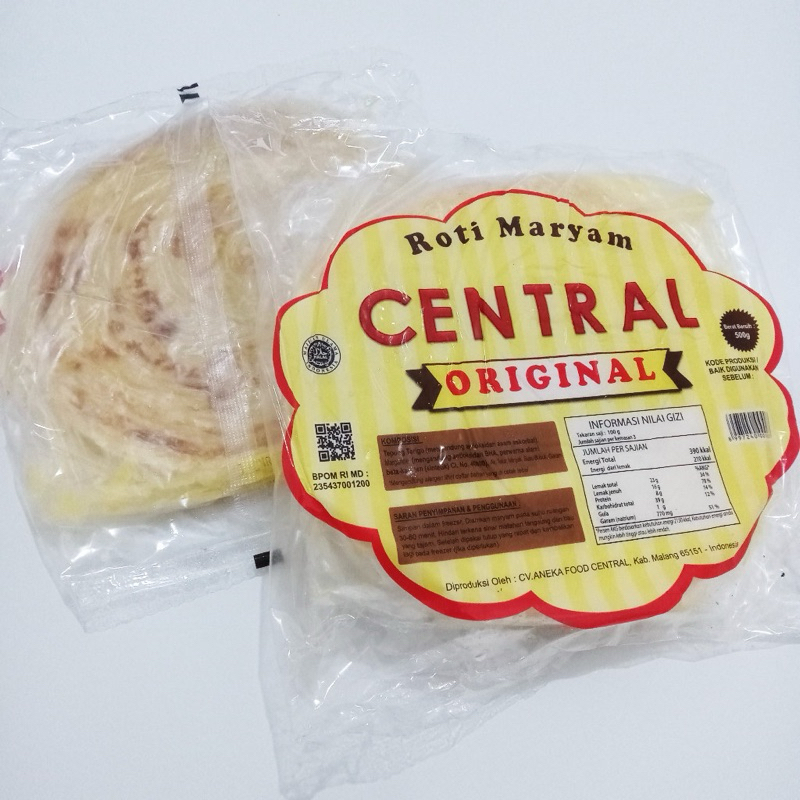 

Roti Maryam Central Besar