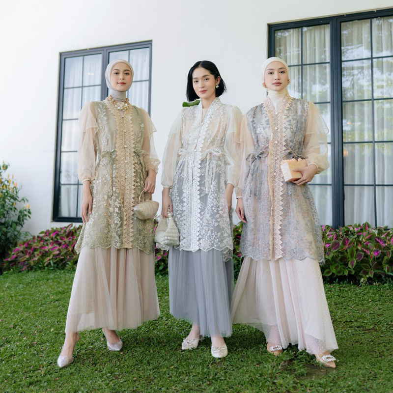 Haidee & Orlin - Raya Fairy Outer Lace Wanita Kondangan