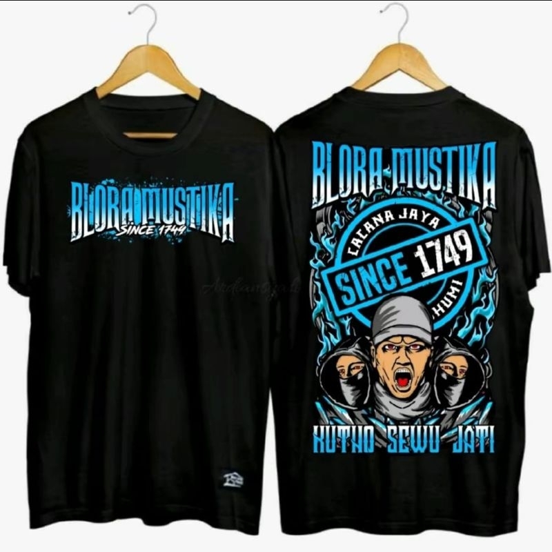 KAOS LENGAN PENDEK TEMA BLORA MUSTIKA