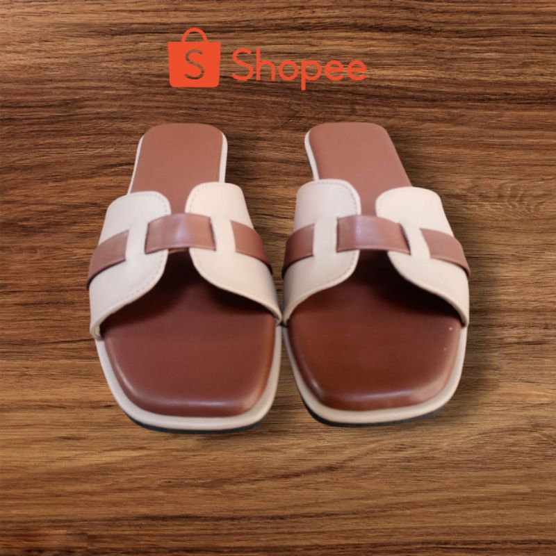 star+ Sandal selop Wanita Lucu Karet Cantik Sandal Flat Fashion Wanita
