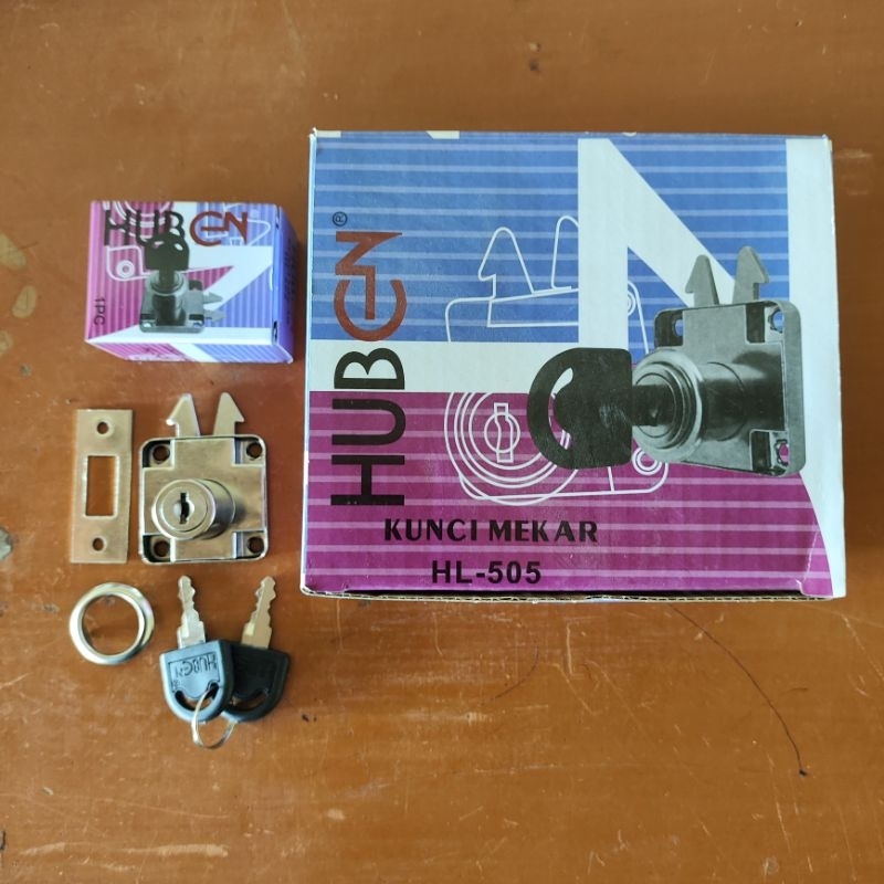 KUNCI LEMARI SLIDING HUBEN HL-505
