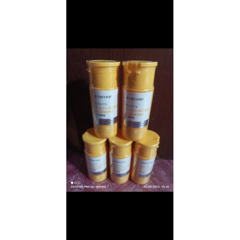 azarine C|WHITE MULTI-ACIDS GLOWING TONER