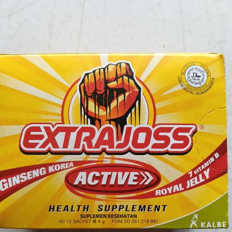 

EXTRAJOSS Ginseng Korea isi 12 pcs.