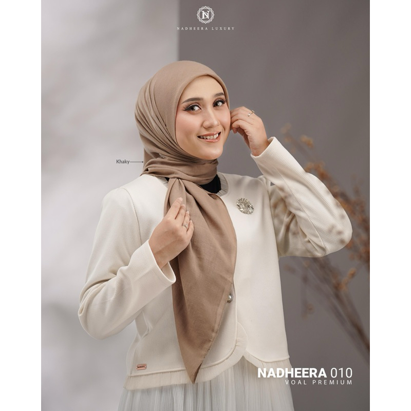 NADHEERA 010 ✔️ scarf nadheera polos ✔️ ND 010 ✔️ scarf nadheera ori
