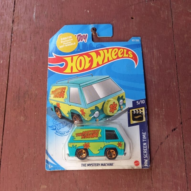 THE MYSTERY MACHINE HOT WHEELS ORIGINAL