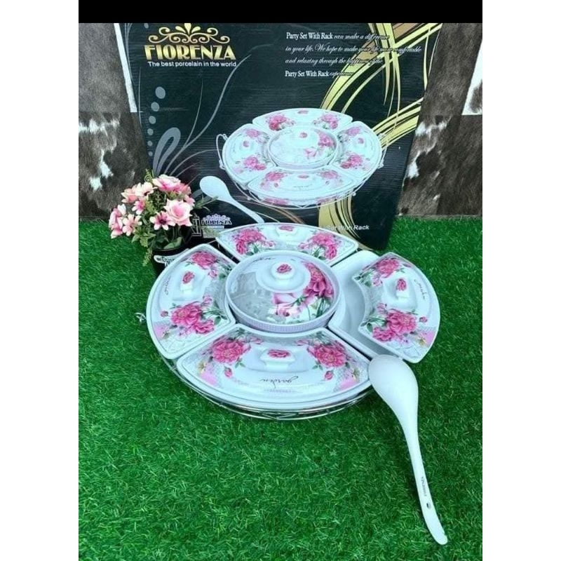 Prasmanan/Fiorenza/AK772/17inch/Prasmanan/Wadah/Saji/Putar