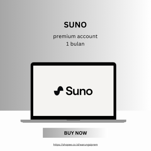 Suno AI Pro 2500 Credit Private | 1 Bulan | Full Garansi | Support Full 24 jam