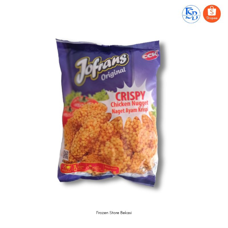 

JOFRANA CHICKEN NUGGET CRISPY 500GR