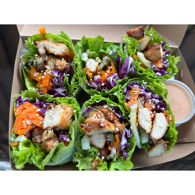 

( Instan ) Salad Roll Topping Ayam