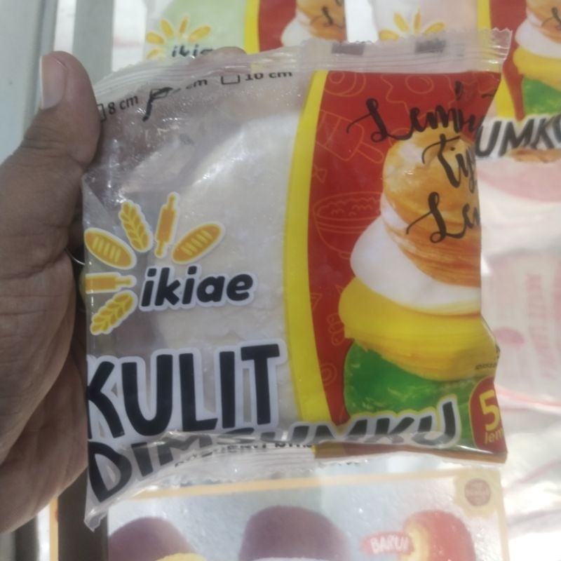

Kulit dimsum PUTIH 9CM ISI 50