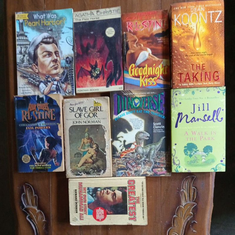 Buku Novel Import Misteri Dll Bahasa inggris