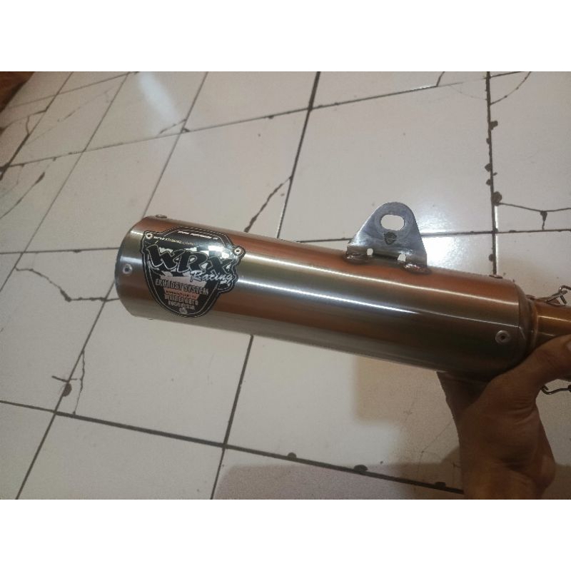 Knalpot WRX GP6 PNP GSX R150 full system ORIGINAL