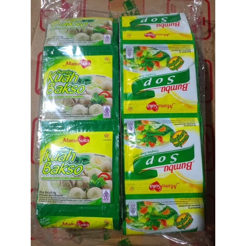 

Kuah Bakso & Bumbu Sop 1 renceng