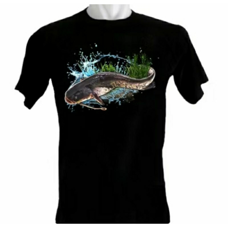 KAOS LENGAN PENDEK IKAN LELE