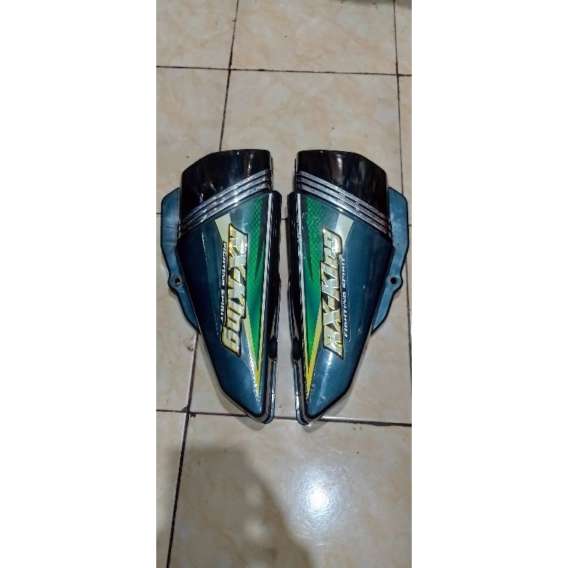 bok aki RX king 2003 hijau box cover side tutup original ori
