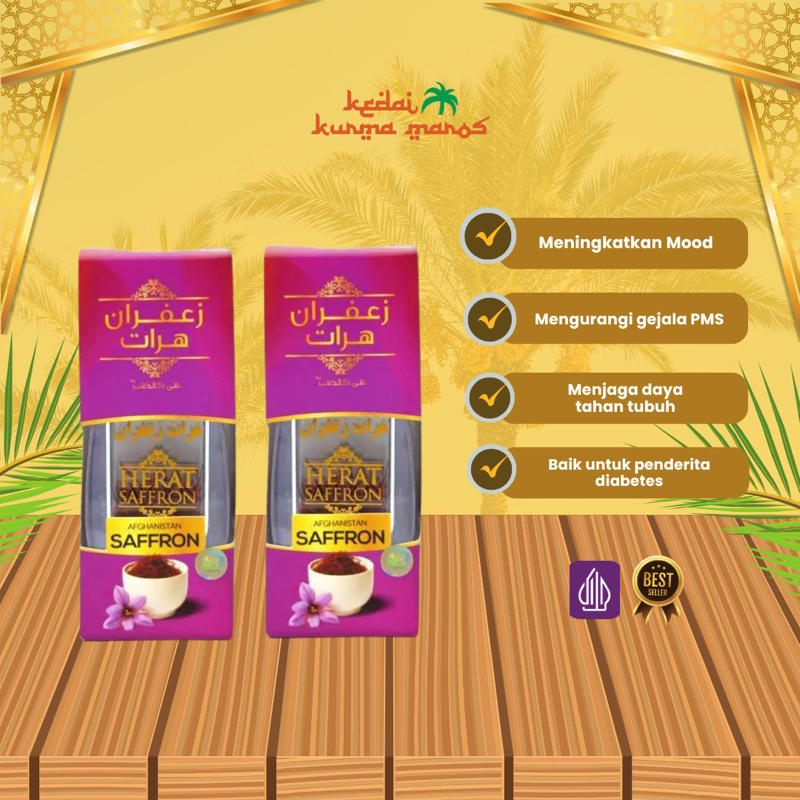 

Saffron | Saffron Herat Afghanistan Extra Super Negin 1 gram Premium & 0,5gram