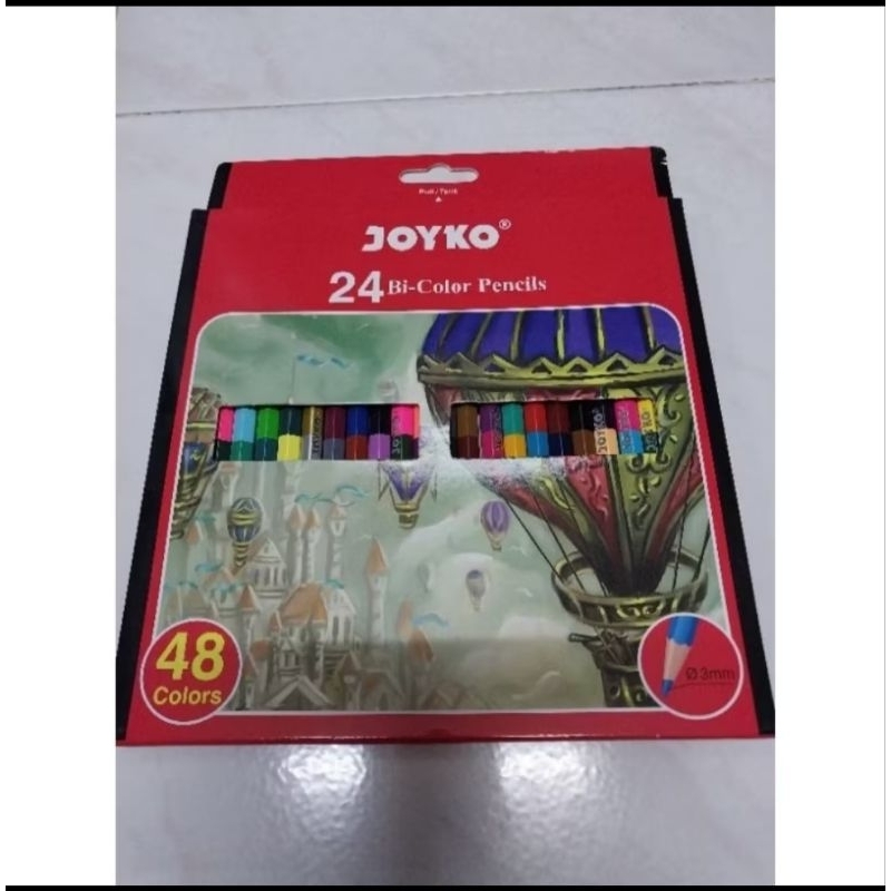 

JOYKO 24 Bi-COLOR PENCILS CP-Bi103 (48 colors )