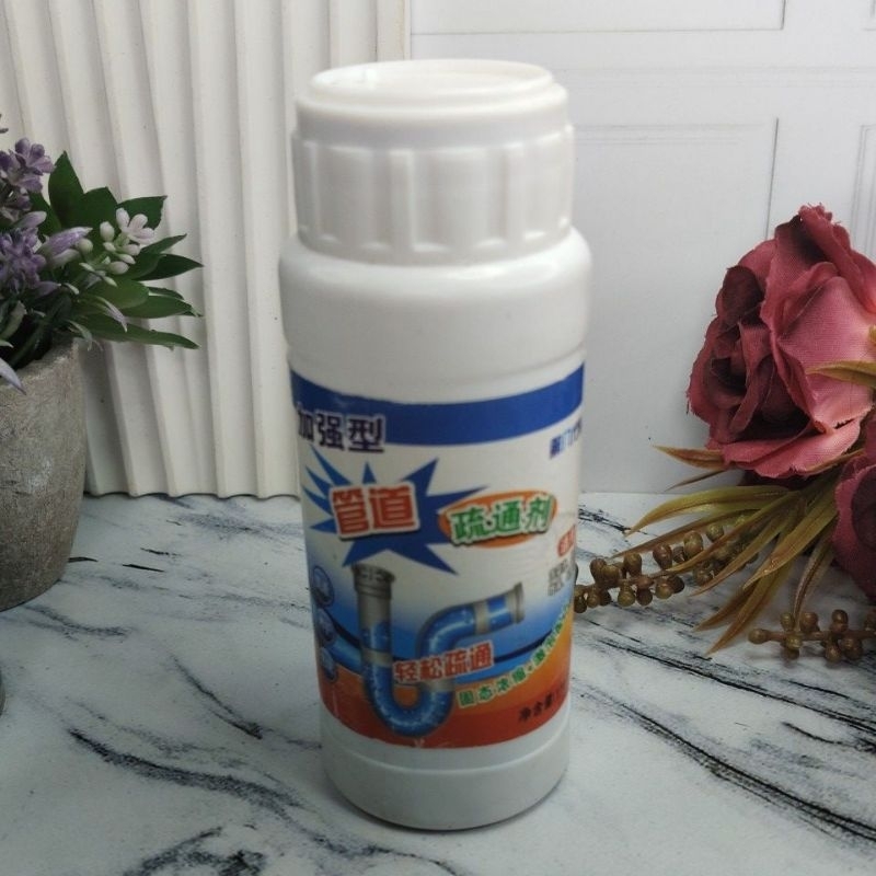 serbuk ajaib anti mampet tersumbat wastafel pembersihan saluran pipa air macet